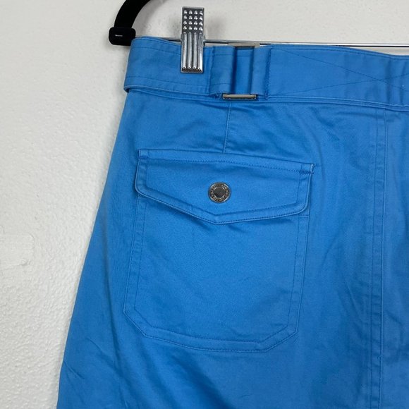 Ralph Lauren Golf Woman's‎ Sz 4 Cobalt Blue High Waisted Belted Skort Golf - Picture 8 of 11